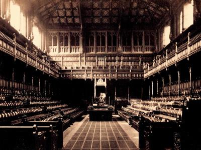 Londra, Palace of Westminter, The House of Commons. 