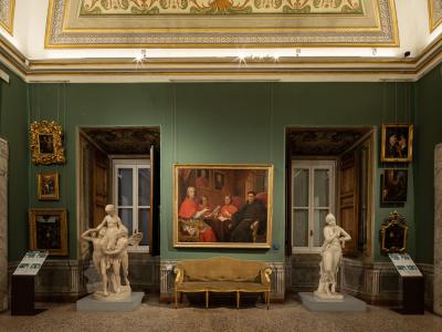 Roma, Galleria Corsini, una sala della mostra © Alberto Novelli. 